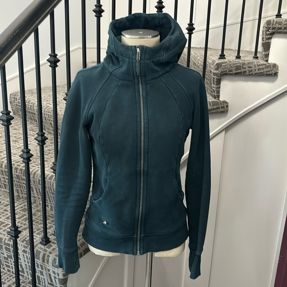 Lululemon green scuba - Picture 2 of 14